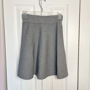 Ann Taylor PETITE Mini Length Knit Stretchy Flare Flowy Pull On Skirt
